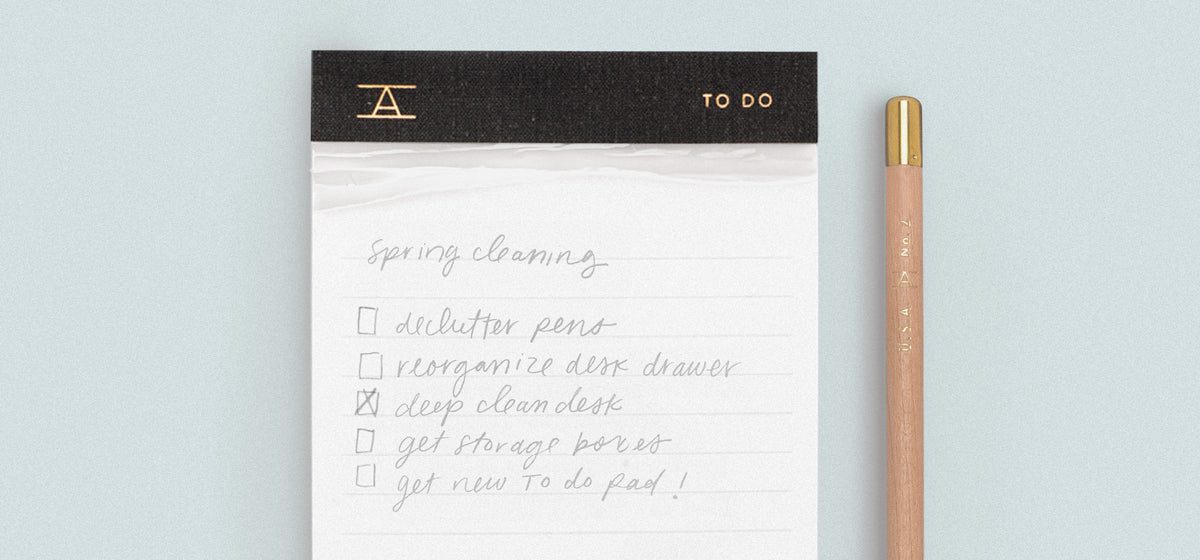 Five Spring Cleaning Steps for a Well-Appointed Desk