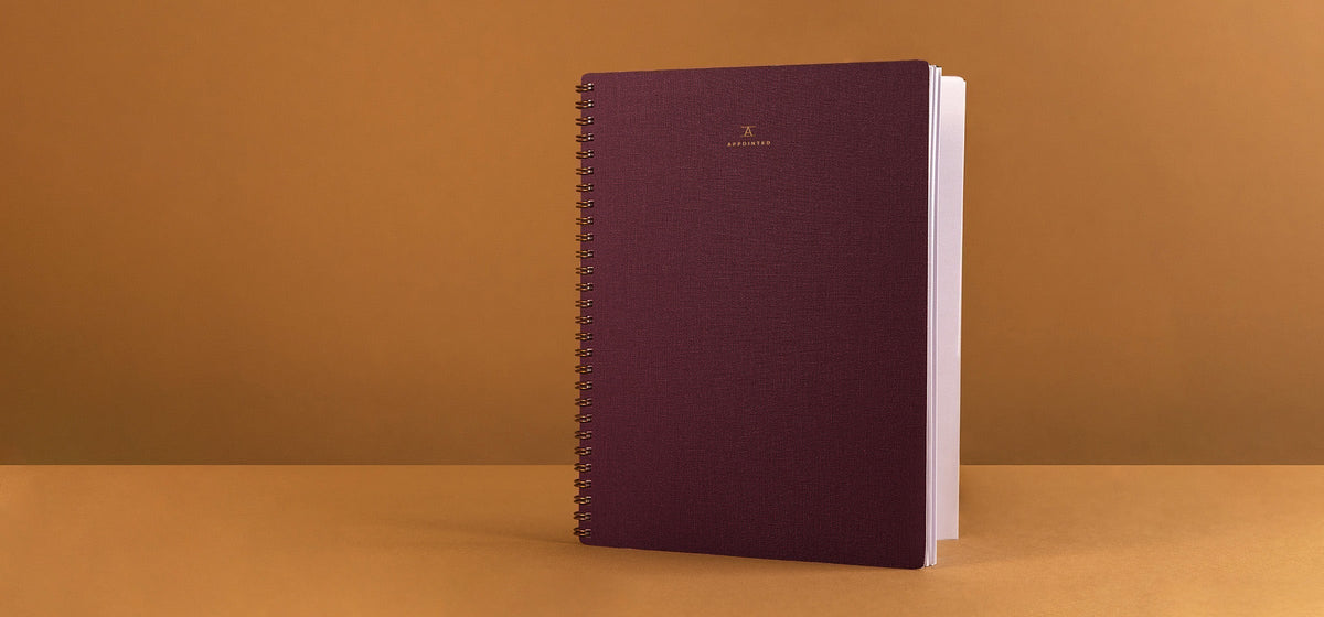 Color Story: Introducing the Limited-Edition Notebook in Pomegranate