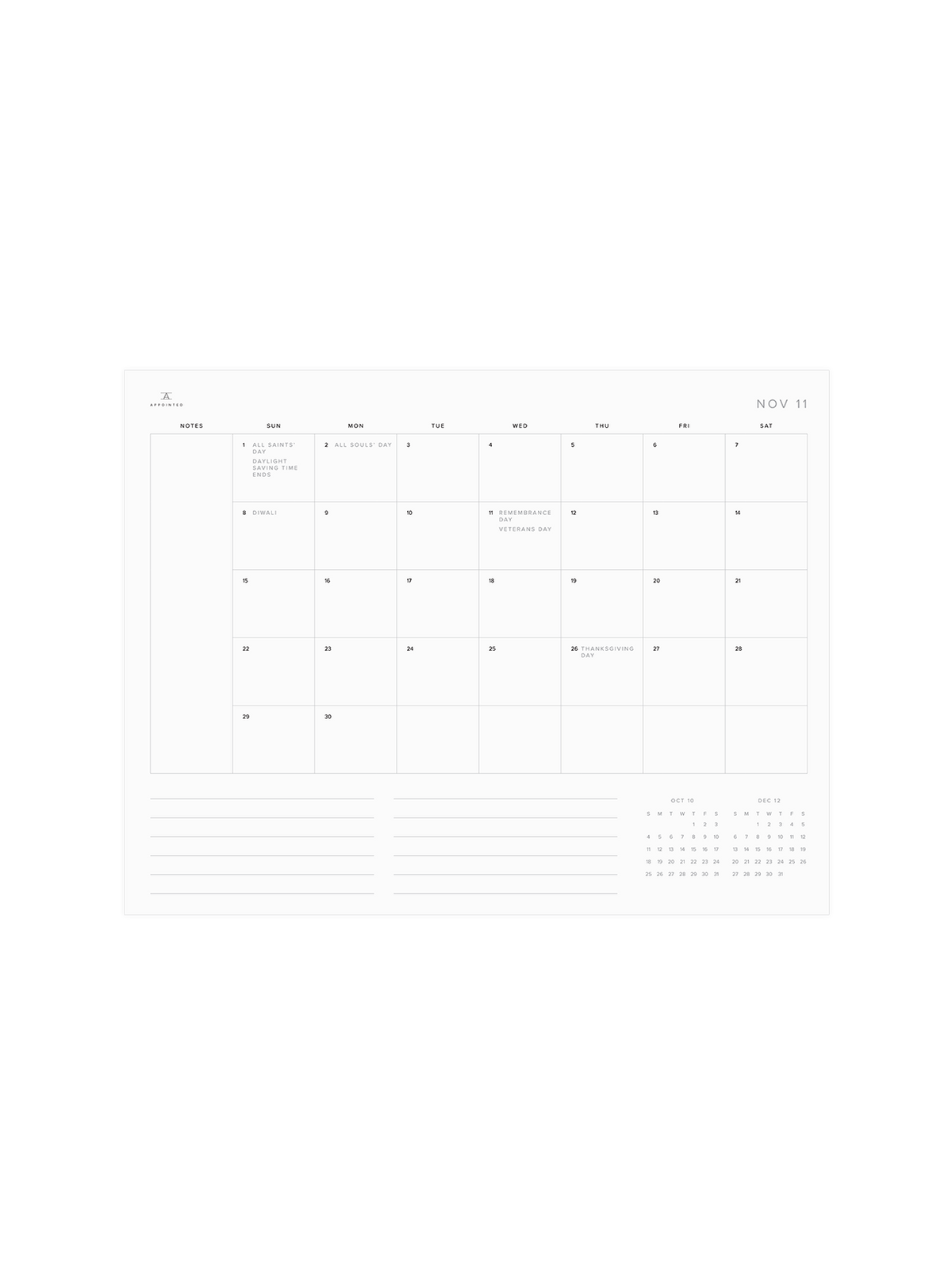 Month Planning (July - December 2026)