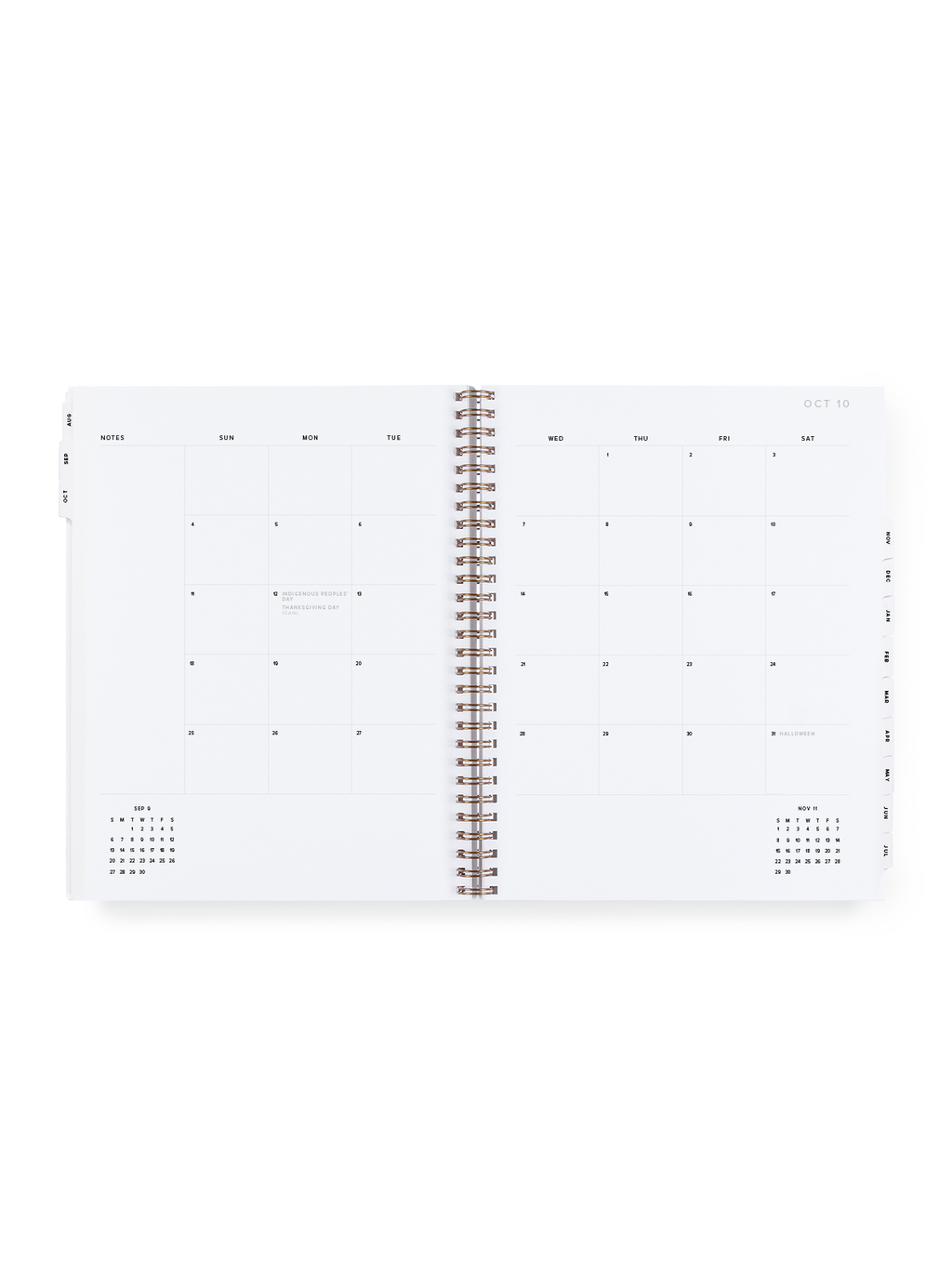 2027 Year Task Planner month view