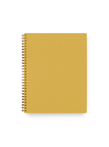 3 Subject Notebook in Cobalt Yellow || Cobalt Yellow