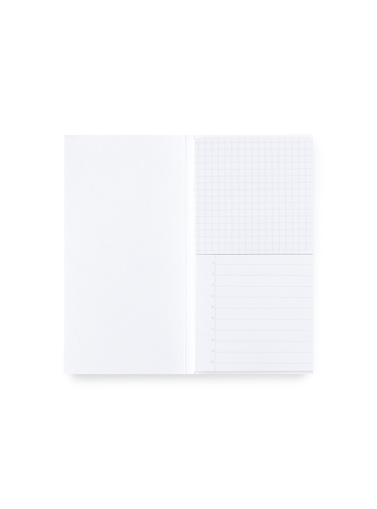 Adhesive Notes open || Grid + Line