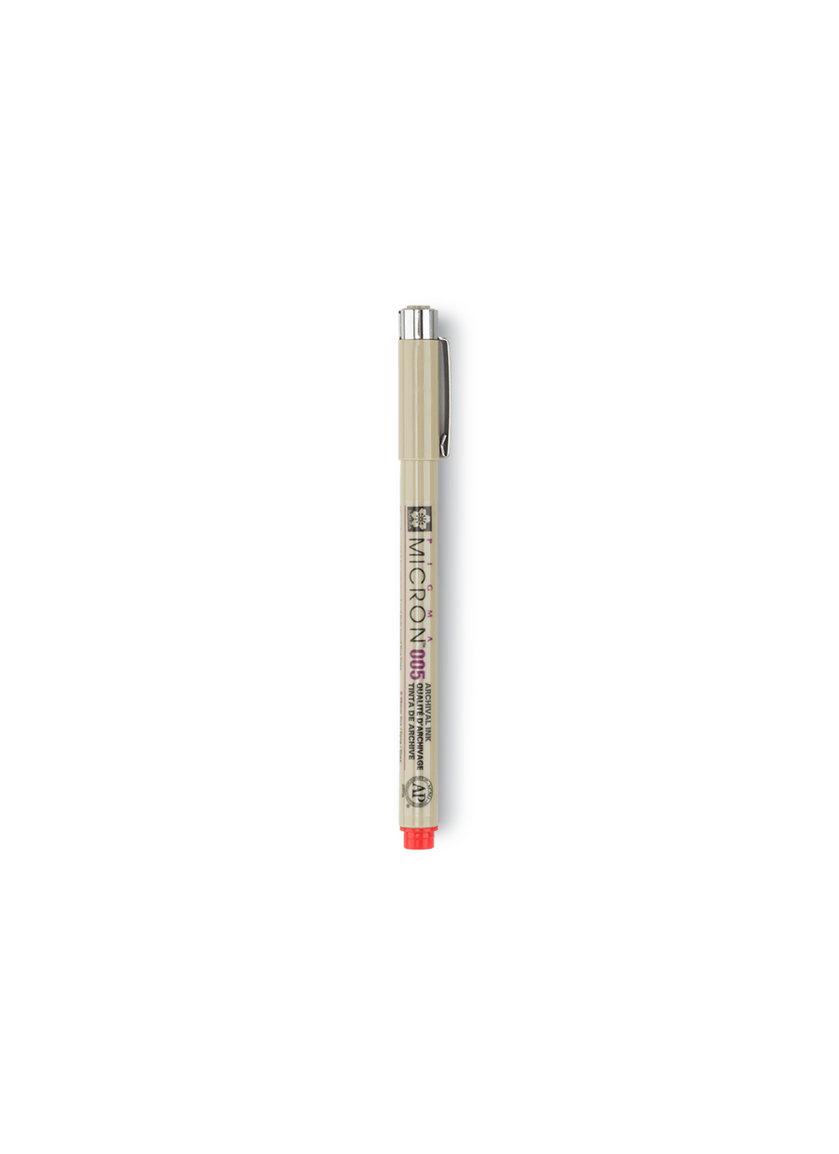 Micron Pen in Red || Red
