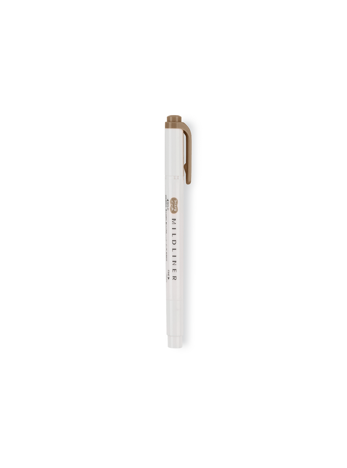 Mildliner Highlighter in Brown || Brown